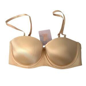 New Savage x Fenty‎ strapless nude bra Size 34C